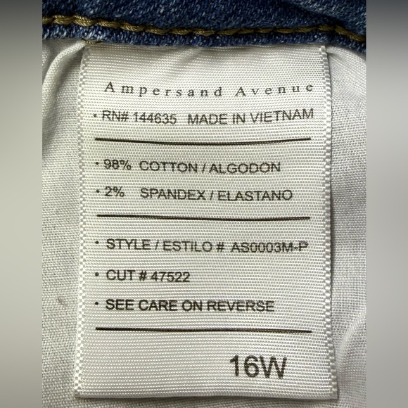 AMPERSAND AVENUE Women’s Jeans 16W - Picture 16 of 16